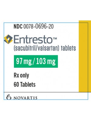 Entresto 97 mg. / 103 mg. 56 tablets